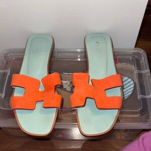 Hermes Oran Sandals